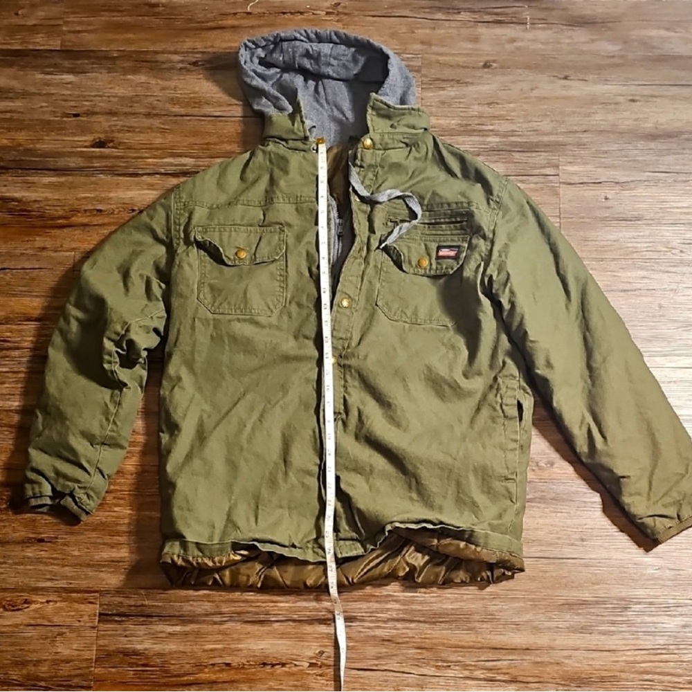 Dickies Olive Green Hooded Jacket